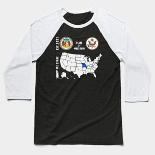 State of Missouri Baseball T-Shirt
